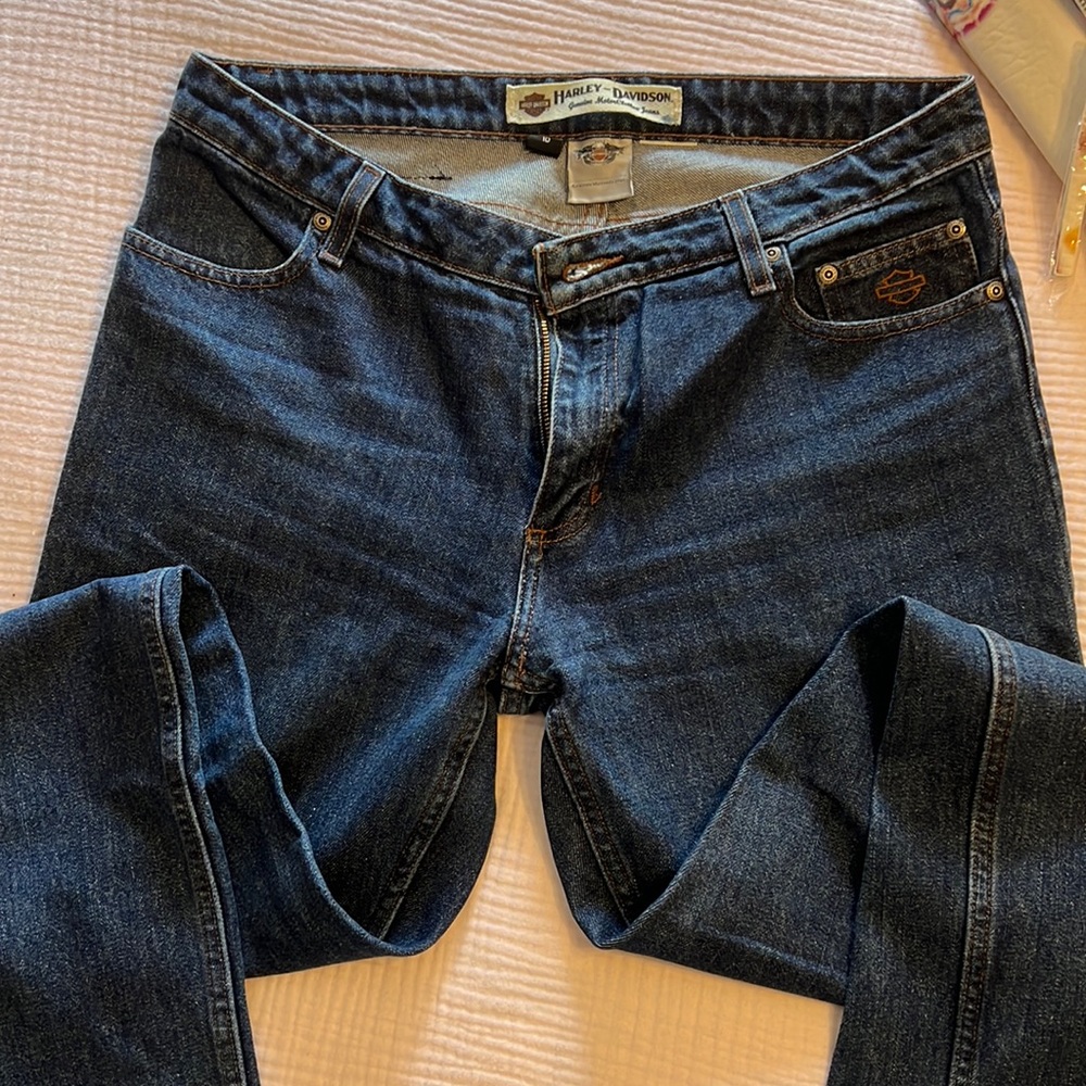 Like new Harley Davidson boot cut jeans